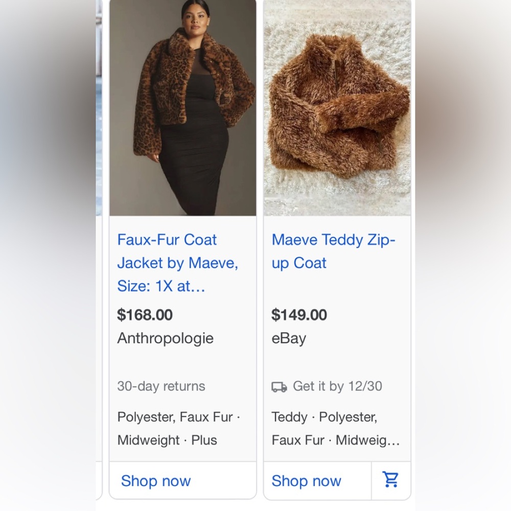 MAEVE 3X  “Teddybear” coat~like new! Made by Anthropologie.~SALE - Picture 10 of 10